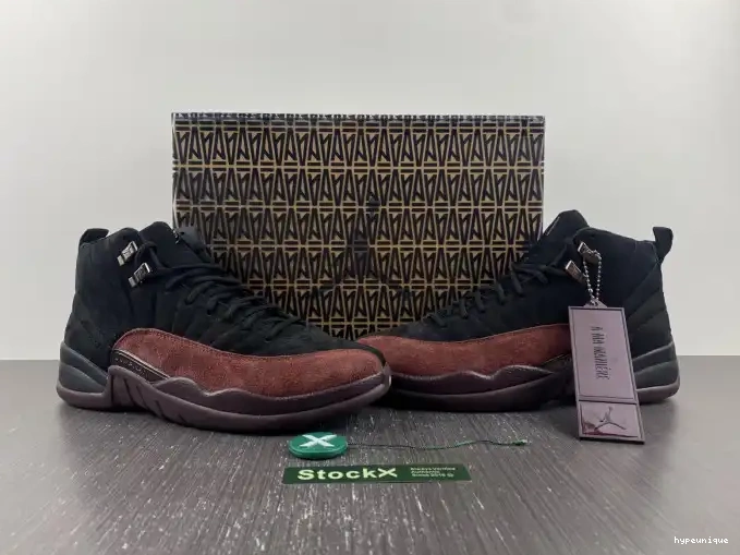 HYPE Jordan Black A Maniere 12 DV6989-001 Retro Ma 0510